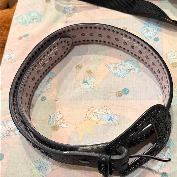 Nocona Leather Belt - Picture 3 of 9